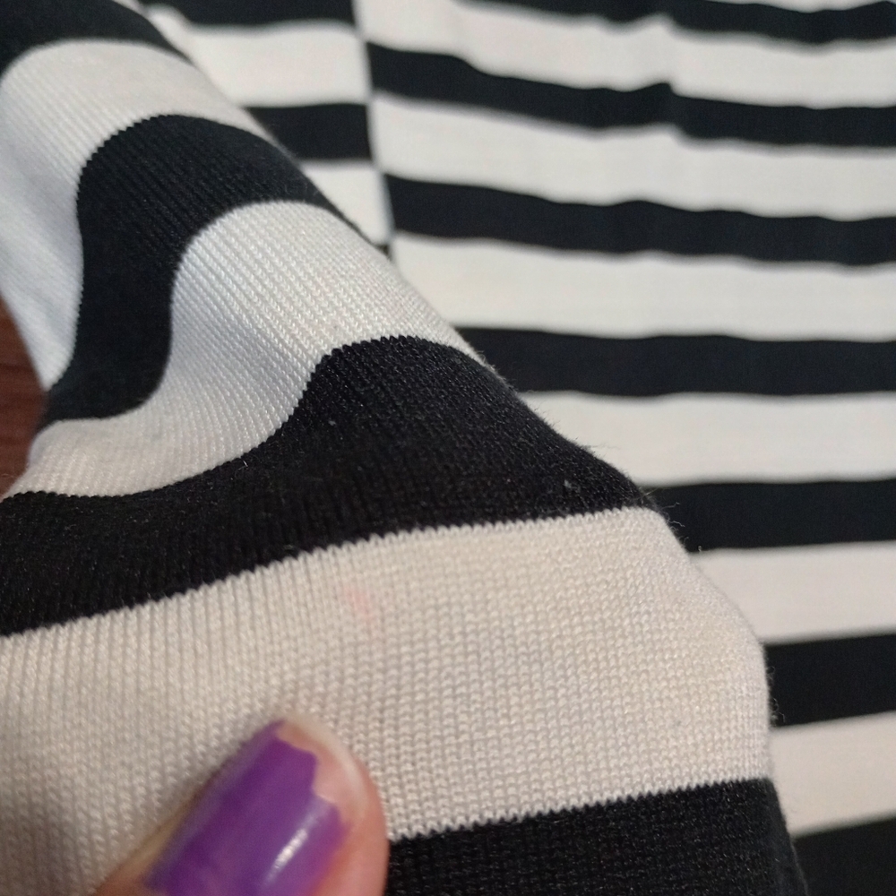 diane von furstenberg carlisle silk blend striped longline cardigan - Picture 13 of 15